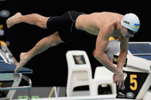 Ukrainian swimmer Bogdan Oksentiuk