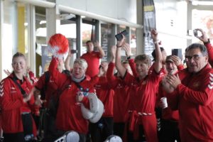 Denmark Team at Sydney Airport