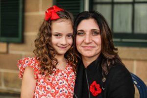 Gwen Cherne and daughter Emily